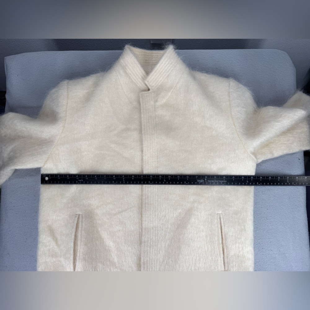 Vintage Gever Originals Beverly Hills Mohair Cream Jacket Blazer Size 10 - Picture 9 of 9